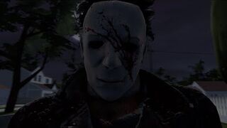 Michael Myers Vs The Spirit Dead By Daylight Fight Scene 2