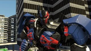 Nemesis Prime Vs Bumblebee Transformers Fight Scene 2