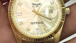 Royal Polo Date Just Orignal watch
