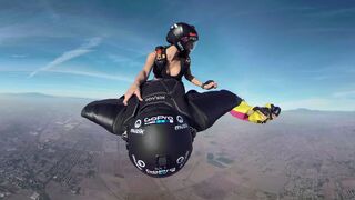 GoPro Fusion 360VR wingsuit Rodeo