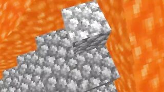 cobblestone house in monecraft