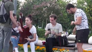 ????Crazy guy on street prank #4???? -AWESOME REACTIONS ????????