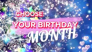 Choose Your Birthday Month _ See Your Mini Cuties???????? _ Happy New Year???????????? _ Gift????✨