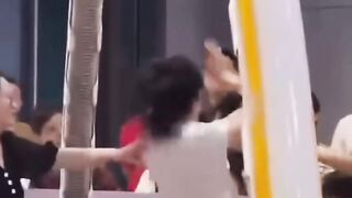 Things got rough with Chinese ladies