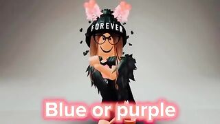 Blue vs purple-???????????? (choose your gift ????