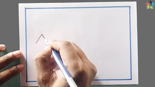 Nature Drawing __ Easy Art __ Pencil to Draw(360P).
