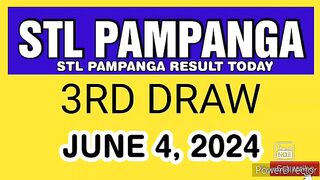 STL PAMPANGA RESULT TODAY 3RD DRAW JUNE 4_ 2024 8PM(360P).