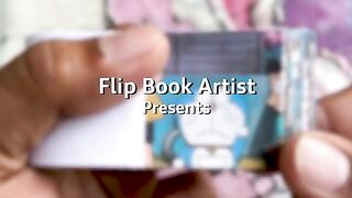 Doraemon Cartoon Flipbook _157 _ Suneo Lifts Shizuka Skirt Flip Book _ Flip Book Artist 2023(360P)