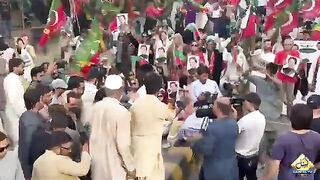Imran Khan Release Hunger Strike Turns into Rally  Must Watch