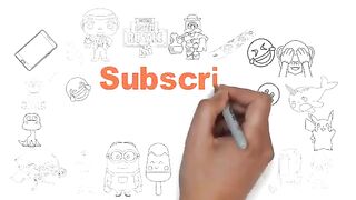 How To Draw Youtube Logo - Step By Step Drawing(360P).