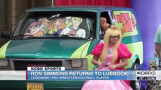 Legendary pro wrestler Ron Simmons returns to Lubbock