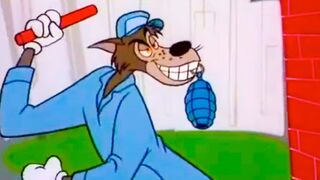 Droopy with wolf