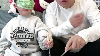 Father and son funny