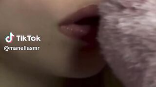 Asmr satisfying spit painting video #trending