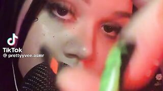 Spit painting you to fall back to sleep #foryou#tiktoktrends#trending#shorts#asmr