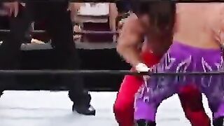 Brock confronts Rock Edge Benoit Eddie Heyman