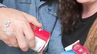 Making butter from a jar