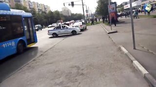 How the police caught a moose in Moscow