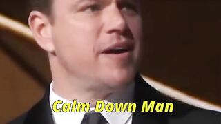 Matt damon confronting Jimmy ????????