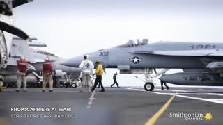 The intricate skill that goes into lpload a fighter jet