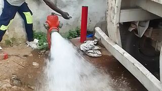 Vidange sur le réseau AEP