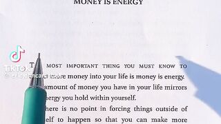 Spiritual Awakening: Money Is Energy #Manifestation of money