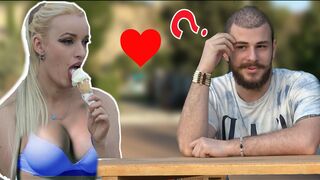 Blind Girl Eating Ice Cream Prank