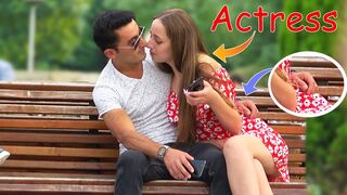Talking Way Too Close To People AWESOME REACTIONS