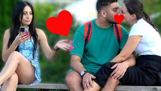 Touch prank beautiful reaction Spray Prank