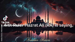 4rh Ruler of  Hazrat Ali (RA)