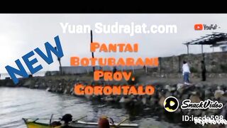 Pesona Pantai Botubarani Kab.Bone Bolango Prov.Gorontalo