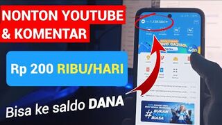 Pasti Cair! Nonton YouTube Dapat Uang - Cara Cari Duit Di Internet.