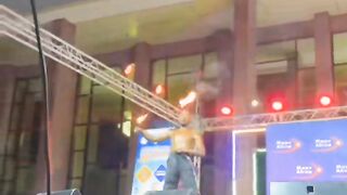 Le danseur brûlé