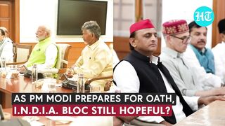 Kharge's Hint After INDIA Bloc Meet, Akhilesh's Message On Forming Govt As NDA Names PM Modi Leader.