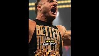 MJF Returns as 'The Wolf of Wrestling' After Loss to Samoa Joe!