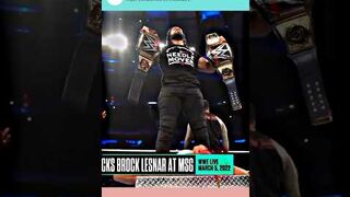 Roman Reings Destroyed Brock Lesnar