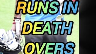 Batsman with Most Runs In DEATH OVERS of IPL