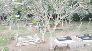 The graveyard of the dead where people return home