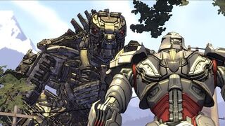 MechaGodzilla 2021 Vs Transformers Decepticon Edition