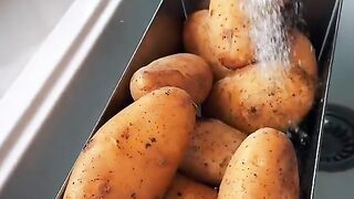 Chicken potato skins ???? #potato #TikTokCookBook