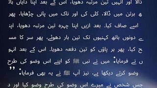 hades no 164 bukhari sahi An Introduction to the Explanation of Wudu  religion Channel