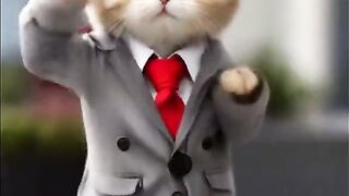 how a cat dance