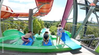 Would you do it? Mat Racer at Aquapark Aquamania Albena