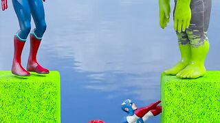 Spider man Kids Vs Hulk Kids