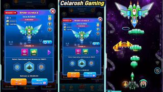 Galaxy Attack: Alien Shooting | New Boss Mode | Boss Raid Mode | Level 1 To 5 | By Celarosh Gaming