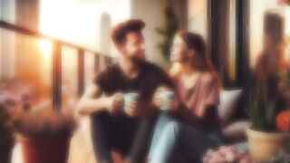 عندما أشرب القهوة معك أشعر أن شجرة البن الأولى زُرعت من أجلنا