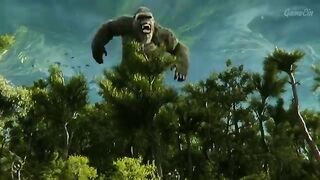 King Kong perseguido////suscribirme ????