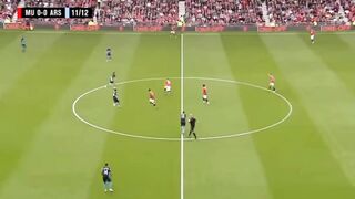 Goal Manchaster united vs arsenal 8-2