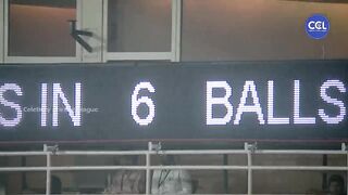 Laxmi Raai & Salman Khan to cheer their teams Chennai Rhinos 11 runs in 6 balls vs Mumbai Heroes.