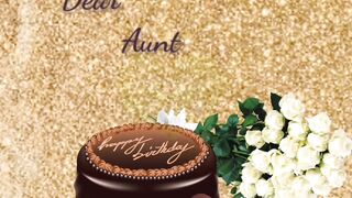 Happy Birthday Dear Aunt